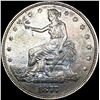 Image 1 : 1877 Silver Trade Dollar CLOSELY UNCIRCULATED