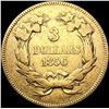 Image 2 : 1856 $3 Gold Piece LIGHTLY CIRCULATED