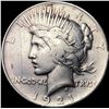 Image 1 : 1921 Silver Peace Dollar NICELY CIRCULATED