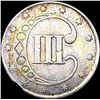 Image 2 : 1851 Silver Three Cent NEARLY UNCIRCULATED