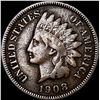 Image 1 : 1908-S Indian Head Cent NICELY CIRCULATED