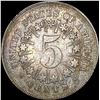 Image 2 : 1857 Rays Shield Nickel LIGHTLY CIRCULATED