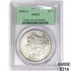 Image 1 : 1900-O Morgan Silver Dollar PCGS MS63
