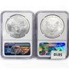 Image 2 : (2) American Silver Eagle NGC MS70