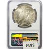 Image 2 : 1925 Silver Peace Dollar NGC MS65