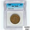Image 1 : 1855 Large Cent ICG AU50 Knob on Ear