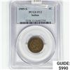 Image 1 : 1909-S Indian Head Cent PCGS F12
