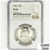 Image 1 : 1952 Franklin Half Dollar NGC PF64