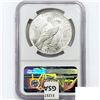 Image 2 : 1923-D Silver Peace Dollar NGC MS61