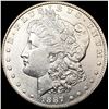 Image 1 : 1887-S Morgan Silver Dollar CLOSELY UNCIRCULATED