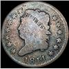 Image 1 : 1814 Classic Head Large Cent NICELY CIRCULATED