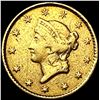 Image 1 : 1849 Rare Gold Dollar CLOSELY UNCIRCULATED