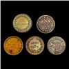 Image 2 : [5] Civil War Tokens HIGH GRADE
