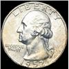 Image 1 : 1952-D Washington Silver Quarter UNCIRCULATED