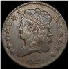 Image 1 : 1829 Braided Hair Half Cent CLOSELY UNCIRCULATED
