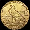 Image 2 : 1916-S $5 Gold Half Eagle ABOUT UNCIRCULATED
