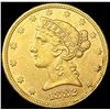 Image 1 : 1882-S $5 Gold Half Eagle CLOSELY UNCIRCULATED