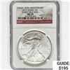 Image 1 : 2011 American Silver Eagle NGC MS70 25th Ann