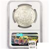 Image 2 : 1883-CC Morgan Silver Dollar NGC MS64
