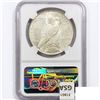 Image 2 : 1923-D Silver Peace Dollar NGC MS60