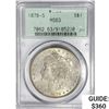 Image 1 : 1878-S Morgan Silver Dollar PCGS MS63