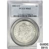 Image 1 : 1883-CC Morgan Silver Dollar PCGS MS62