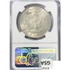 Image 2 : 1878 7TF Rev 79 Morgan Silver Dollar NGC MS62