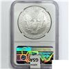 Image 2 : 1993 American 1oz Silver Eagle NGC PF69 UC