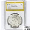 Image 1 : 1877 Silver Trade Dollar PGA MS63+