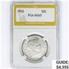 Image 1 : 1900 Barber Half Dollar PGA MS65