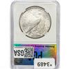 Image 2 : 1921 Silver Peace Dollar PGA MS63 High Relief