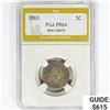 Image 1 : 1883 Liberty Victory Nickel PGA PR64