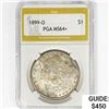 Image 1 : 1899-O Morgan Silver Dollar PGA MS64+