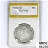 Image 1 : 1811/10 Capped Bust Half Dollar PGA VF35