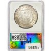 Image 2 : 1890-CC Morgan Silver Dollar PGA MS64