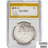 Image 1 : 1878-CC Morgan Silver Dollar PGA MS61