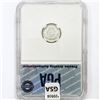 Image 2 : 1861/0 Seated Liberty Half Dime PGA AU58