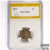 Image 1 : 1879 Indian Head Cent PGA MS64