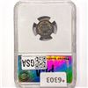 Image 2 : 1873 Seated Liberty Dime PGA MS63 Open 3