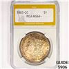 Image 1 : 1883-CC Morgan Silver Dollar PGA MS64+