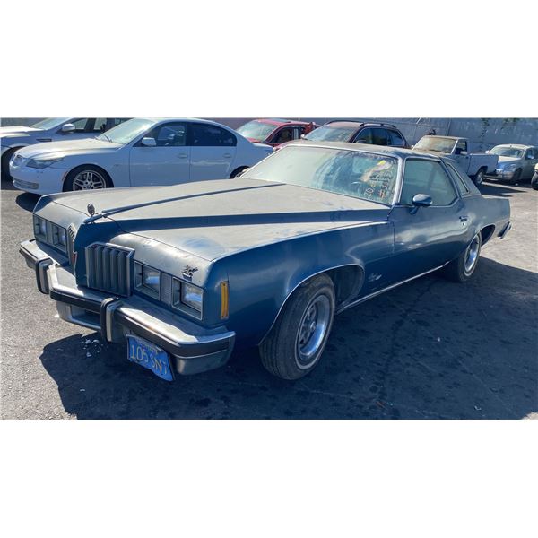 1977 PONTIAC GRAND PRIX