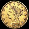 Image 1 : 1879 $2.50 Gold Quarter Eagle UNCIRCULATED