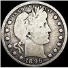 Image 1 : 1896-S Barber Quarter NICELY CIRCULATED
