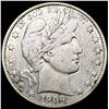 Image 1 : 1909 Barber Half Dollar NICELY CIRCULATED