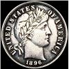 Image 1 : 1896 Barber Dime LIGHTLY CIRCULATED