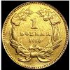 Image 2 : 1862 Rare Gold Dollar CLOSELY UNCIRCULATED