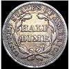 Image 2 : 1853 Arws Seated Liberty Half Dime LIGHTLY CIRCULA