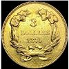 Image 2 : 1874 $3 Gold Piece CLOSELY UNCIRCULATED
