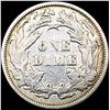 Image 2 : 1873 Arws Seated Liberty Dime NEARLY UNCIRCULATED