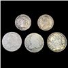 Image 1 : [5] Varied Cap Bust Type Coinage [1829, 1830, 1832